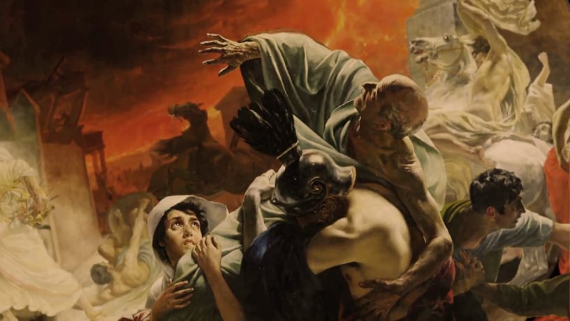 Digital visualization of painting layers created for the museum’s educational program