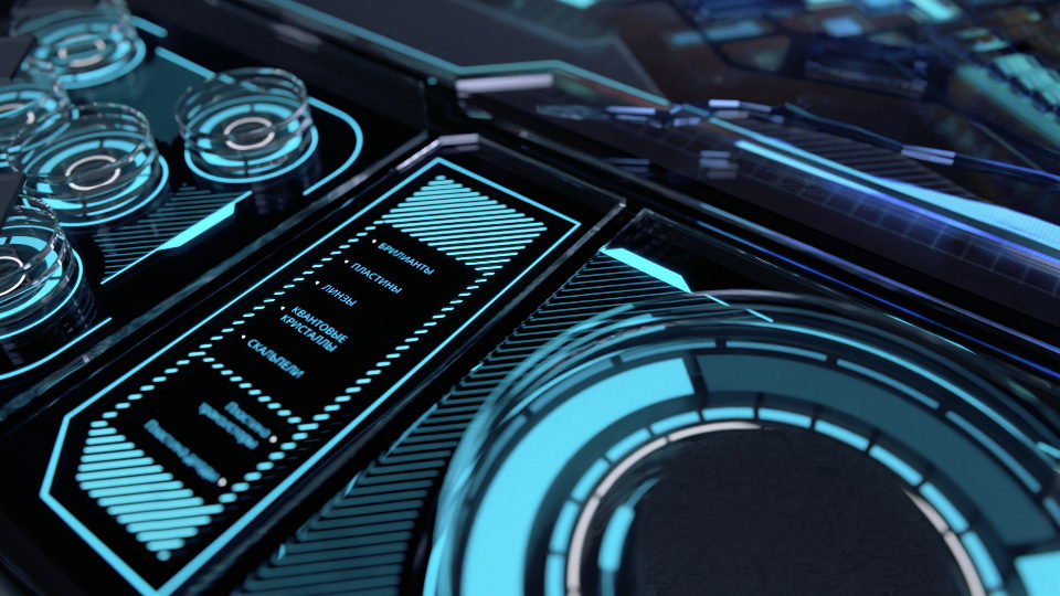 Reactive LED table and control interface for a video wall